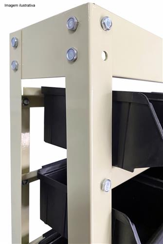 KIT ESTANTE COM 20 GAVETAS N3 